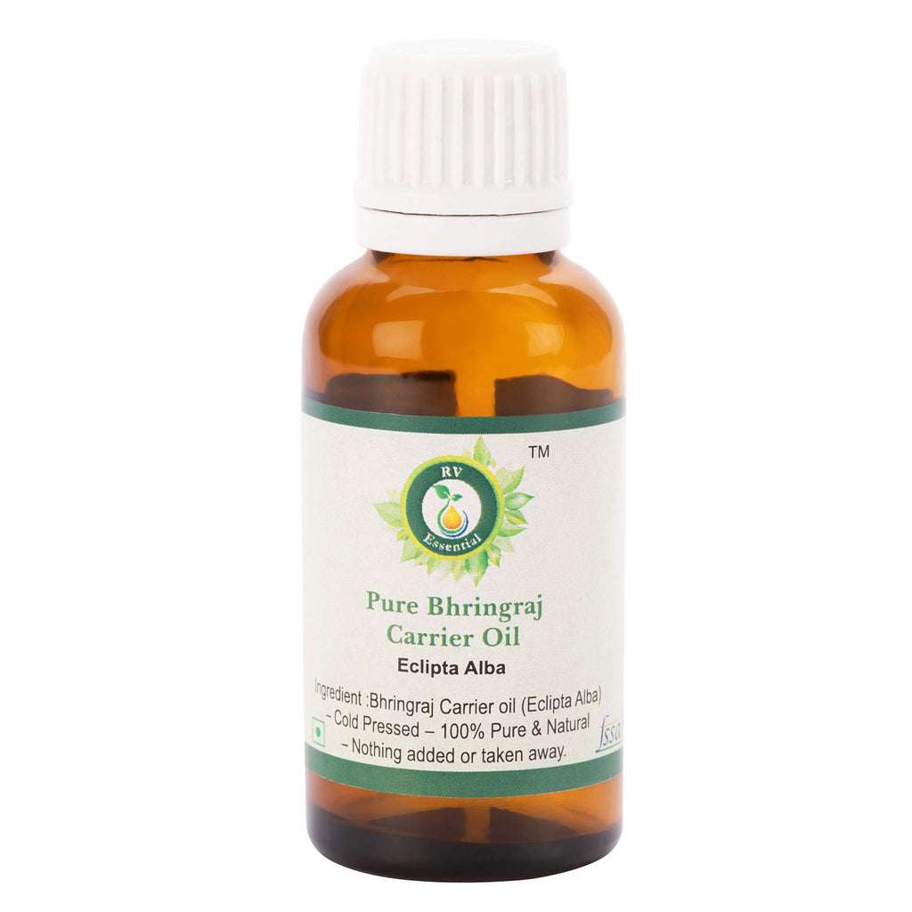 Bhringraj Oil | Eclipta Alba | 100% Pure Natural | Cold Pressed | Bhringraj Hair Oil | for Hair Growth | Rare Herb Series | 5ml | 0.169oz by R V Essential
