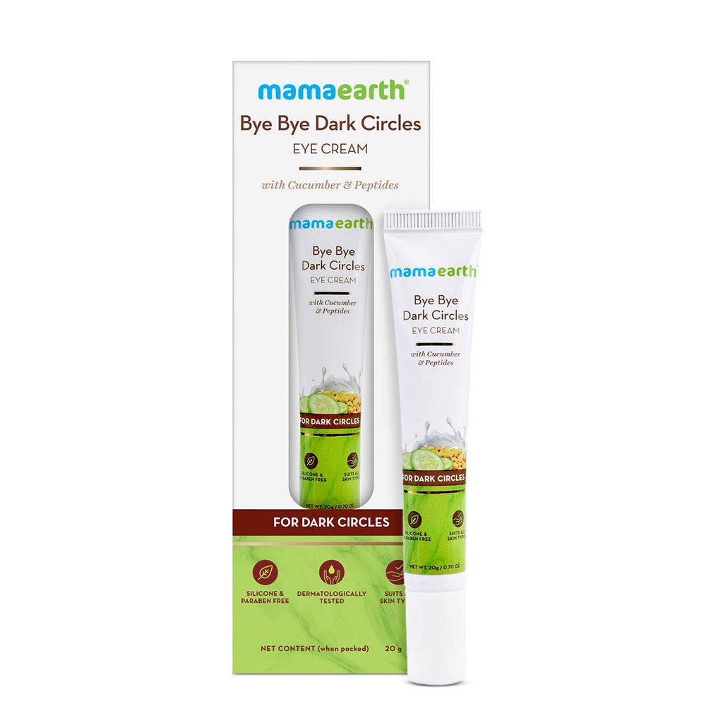 Mamaearth Eye Cream with Cucumber & Peptides, 20g