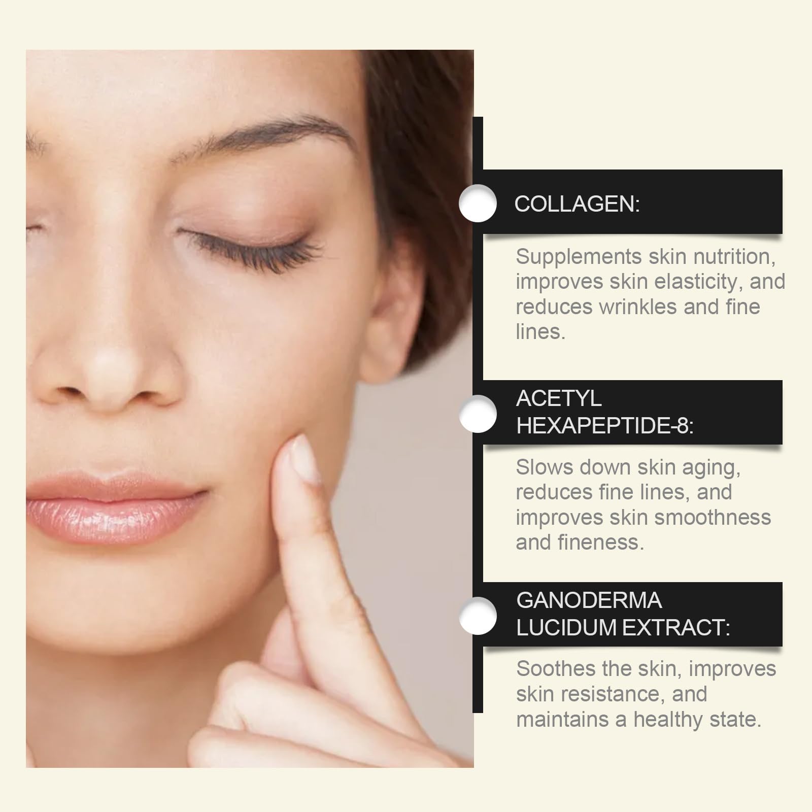 2pcs Golden Collagen Anti-Wrinkle Cream, Gold Collagen Firming Cream, Long-Lasting Deep Face Moisturiser,Day & Night Anti Aging Face Cream, Skin Tightening Cream for Face, 50g*2