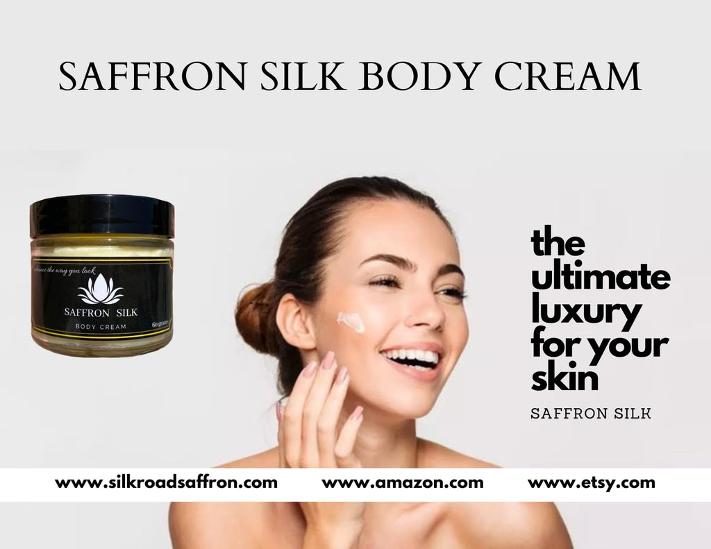 SAFFRON SILK BODY CREAM (60 gram / 2 oz)