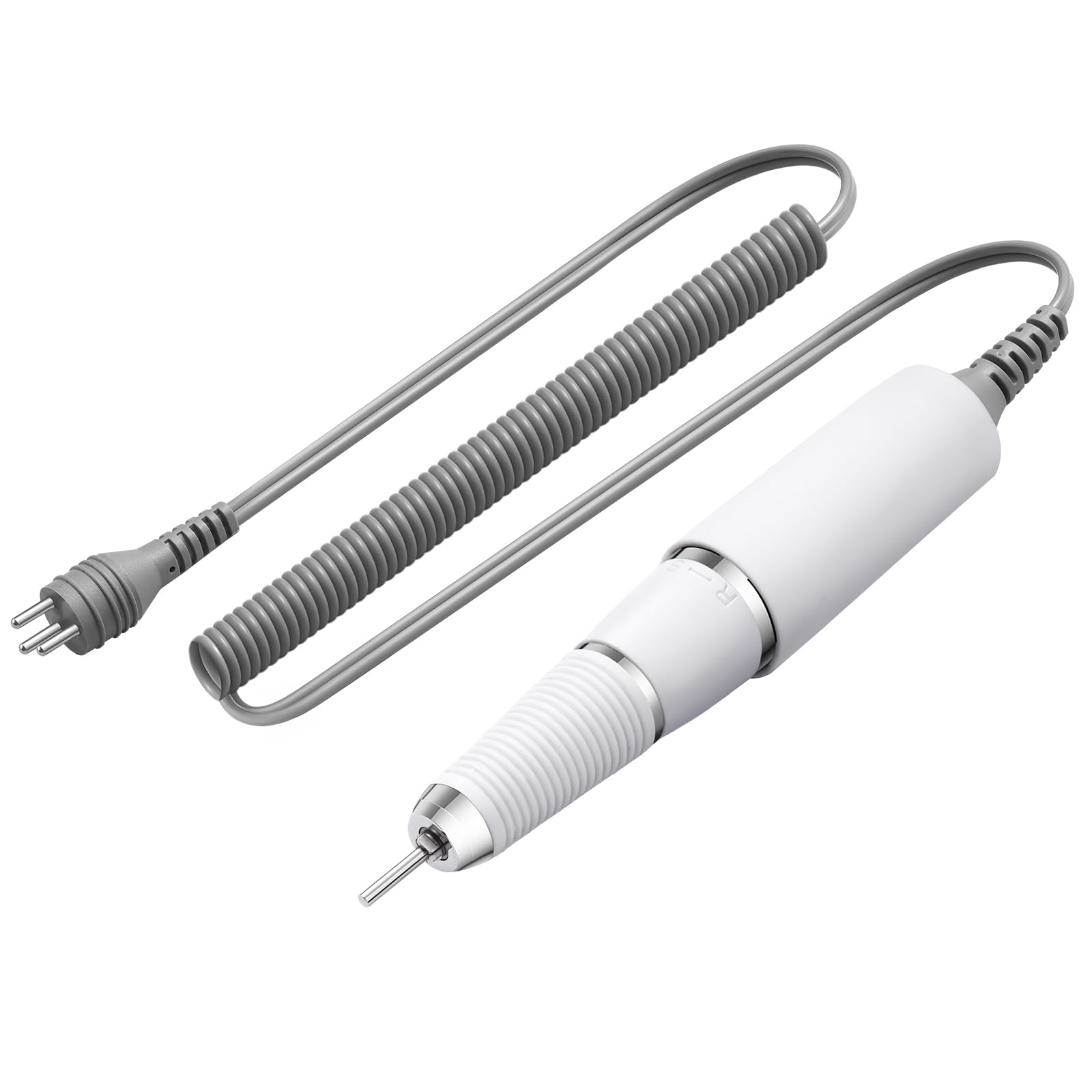 MAKARTT 30000RPM Electric Handpiece for Up200 Nail Drill Machine Professional E File 3 Pins White