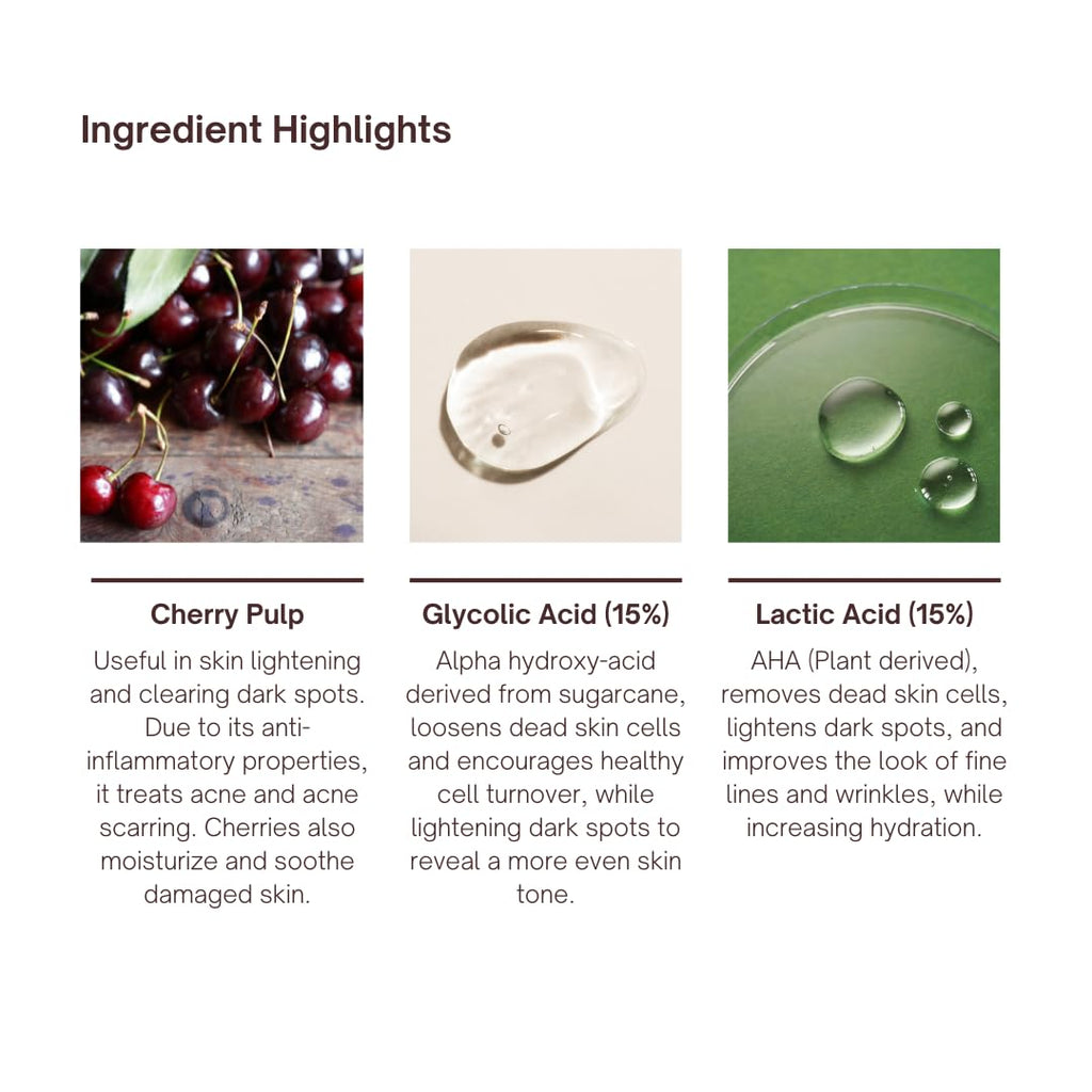 Cherry Glycolic Peel 15%- 1.7 oz