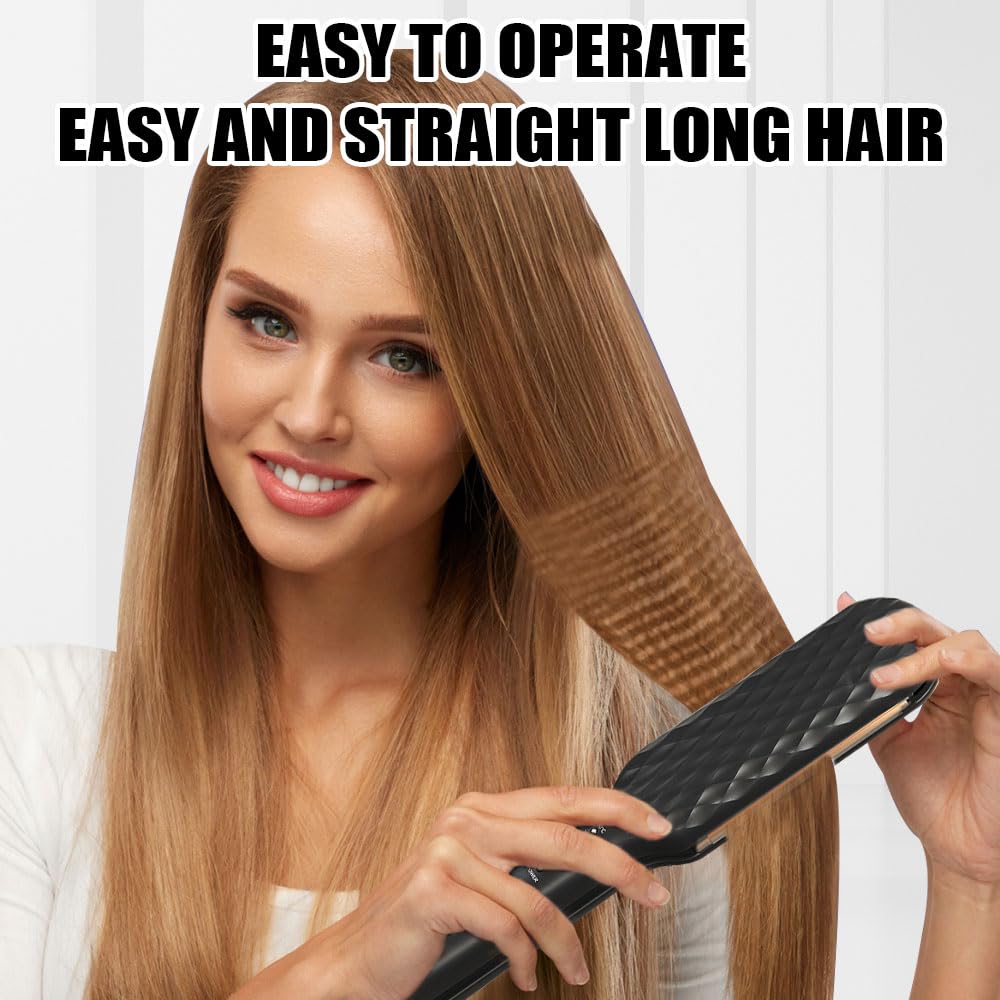 Vmxlso Hair Crimpers for Women,Hair Crimper with 4 Heat Setting, Crimper Hair, Rapid Heating Volumizing Crimping Tool Hair for Fluffy Hairstyle, Women Girls, UK Plug