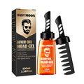 2 in 1 Hair Wax Gel with Comb, Long-Lasting Fluffy Fast Build Hair Oil Head Gel 100ml