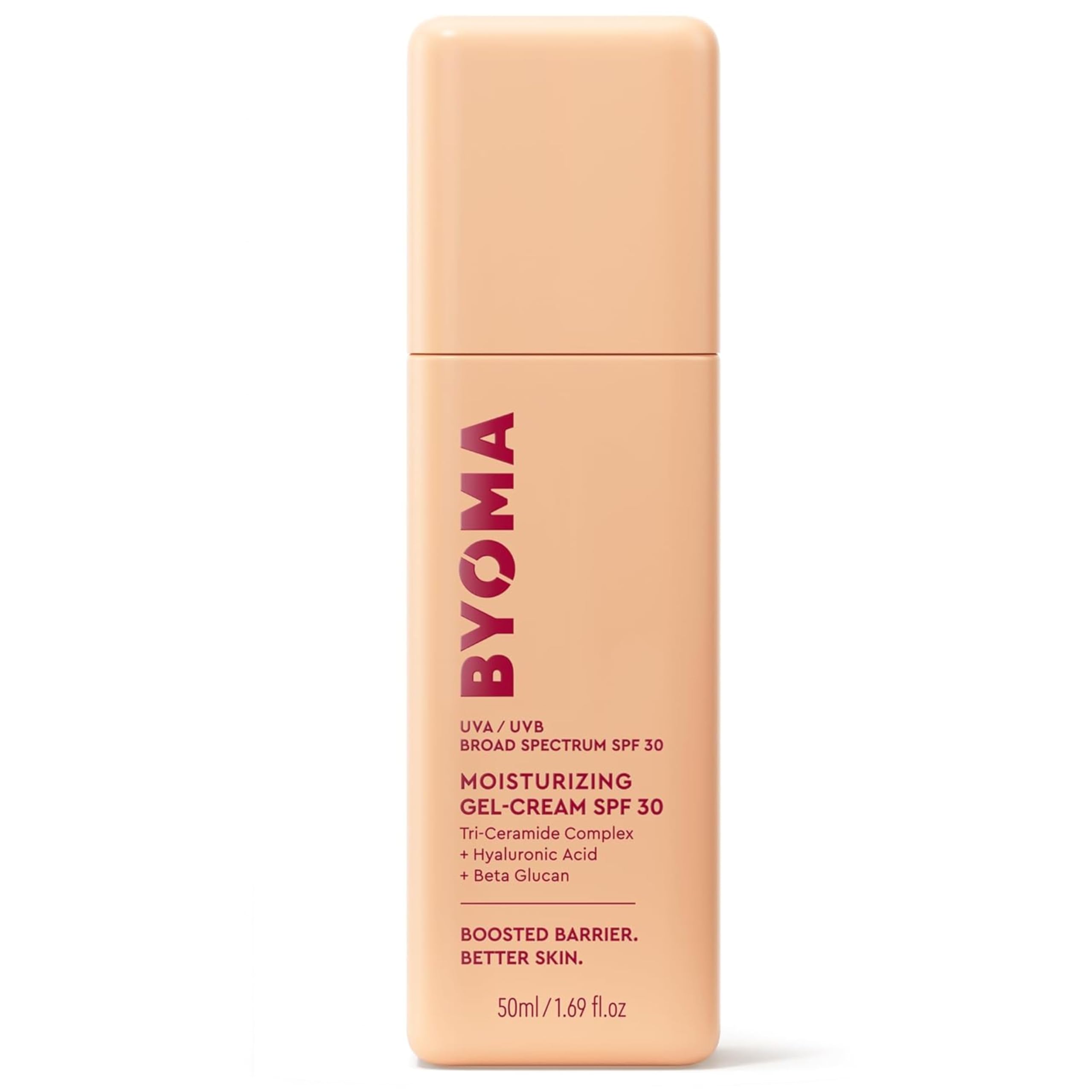 BYOMA SPF 30 Gel Moisturiser with UVA/UVB Protection (50ml)