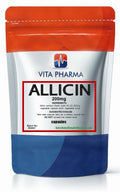 VITA PHARMA Allicin Extract 200mg 120 Capsules | Daily Immune & Heart Health Support