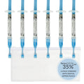 Kulzer 6 Pack: 35% Venus White Pro Teeth Whitening Gel w/Teeth Whitening Instructions & SDC Carrying Pouch, Venus Whitening Gel Syringe Refill (6 Pack), Clear