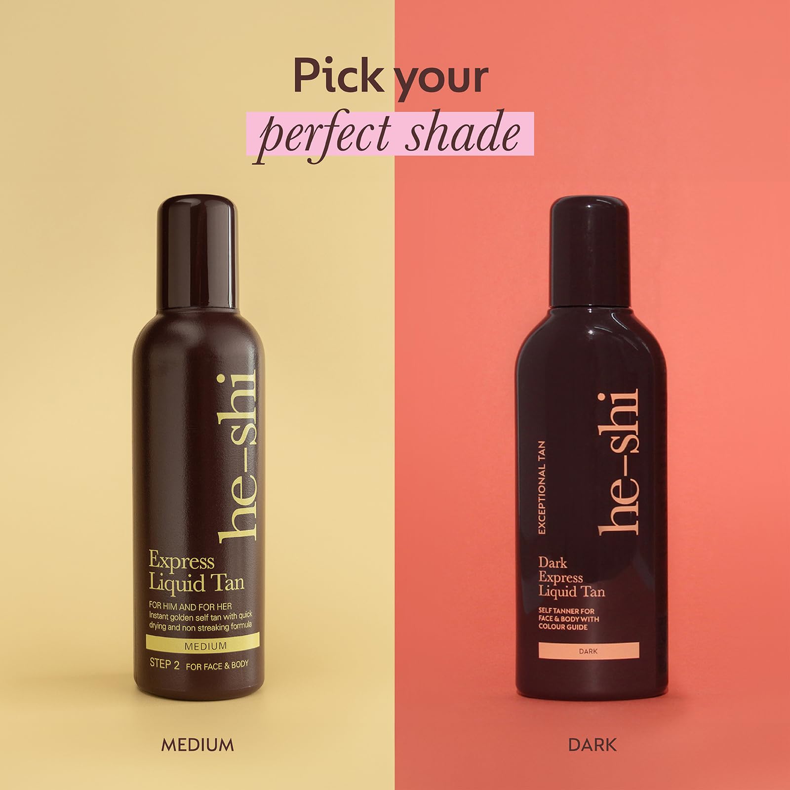 He-Shi Express Liquid Tan 150ml