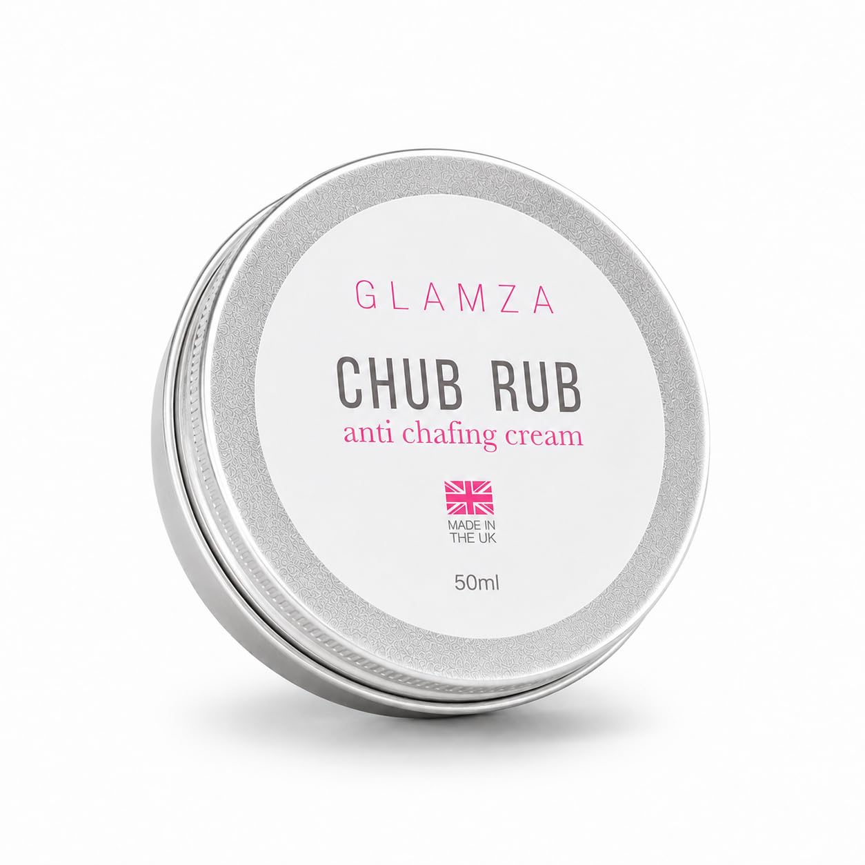 Glamza Chamois Cream Chub Rub’ Anti Chafing Cream for Men & Women - Prevents Chaffing for Cyclists, Runners and More 50ml