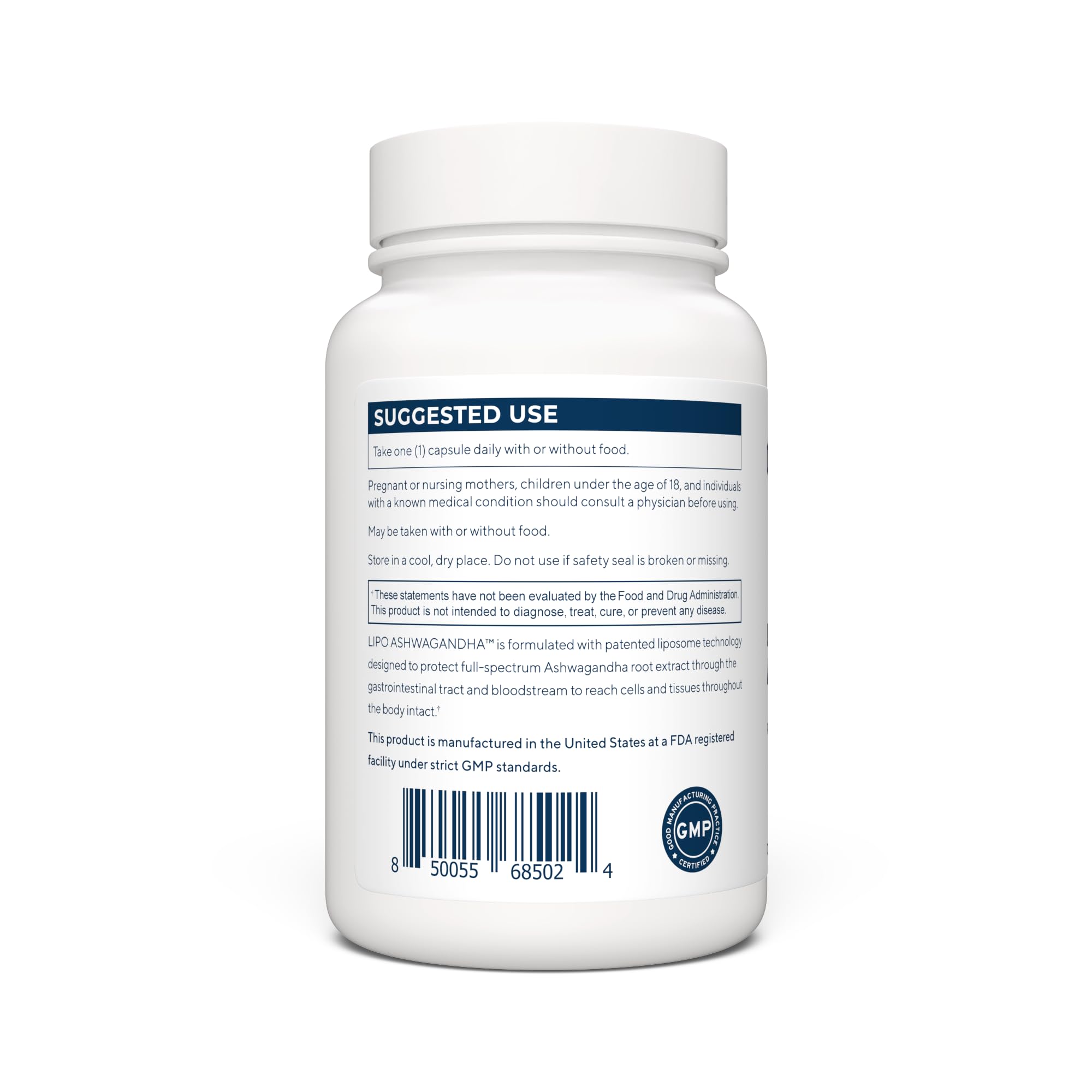 Renue By Science Ashwagandha | High Strength Liposomal Ashwagandha Supplements | 90 Ashwaganda Capsules - 200mg Ashwagandha per Serving | Non-GMO | Made in the USA Third-Party Tested