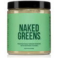NAKED Super Greens Powder Organic Greens Supplement - Only 10 Premium Ingredients - Vegan, Non-GMO, Prebiotic and Probiotic - 35 Servings