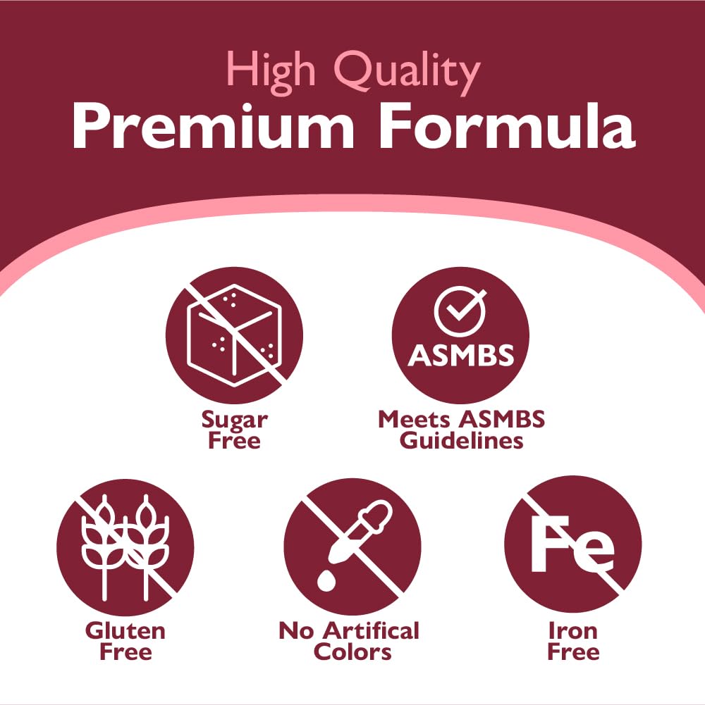 Celebrate Vitamins Multi ADEK Bariatric Multivitamin Iron Free, Easy to Swallow Veggie Capsules for Duodenal Switch & SADI Patients, Vitamins A, D, E, K & B12, 3 Months Supply (180 Capsules)