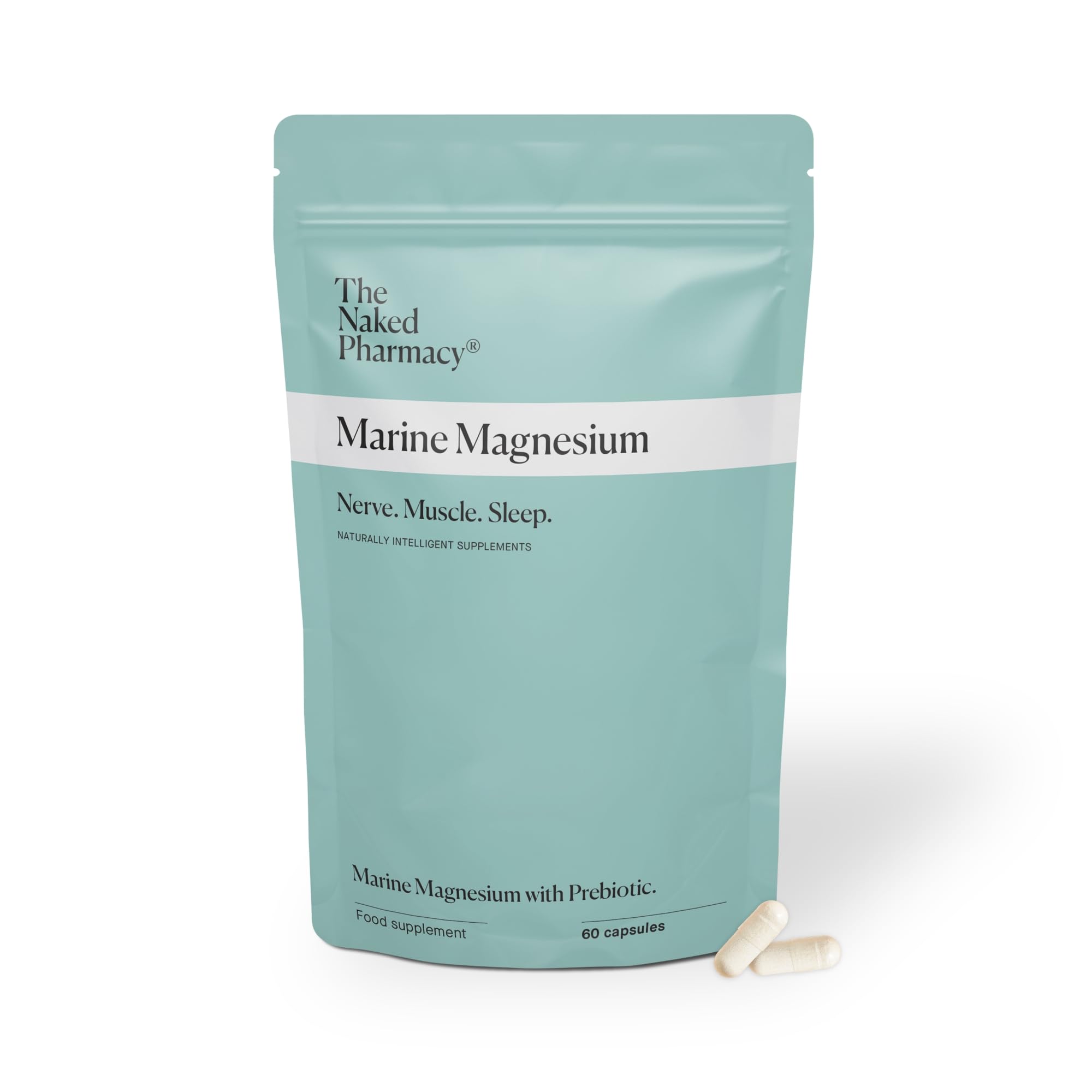 The Naked Pharmacy Marine Magnesium Supplements for Sleep & Muscle Function