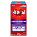 MegaRed 353mg Omega-3 Krill Oil Joint Care Supplement with EPA/DHA Fatty Acids, Antioxidants, Hyaluronic Acid, No Fishy Burp Aftertaste as with Fish Oil, 60 Count Softgels