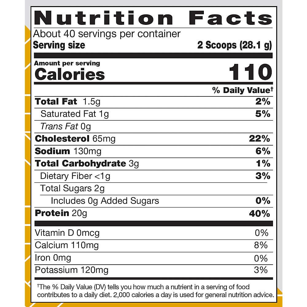 True Athlete Natural Whey Protein - Vanilla Flavor - 20g of Protein per Serving with Added Probiotics for Digestive Health 2.5 Pound Powder for Muscle Recovery and Optimal Performance