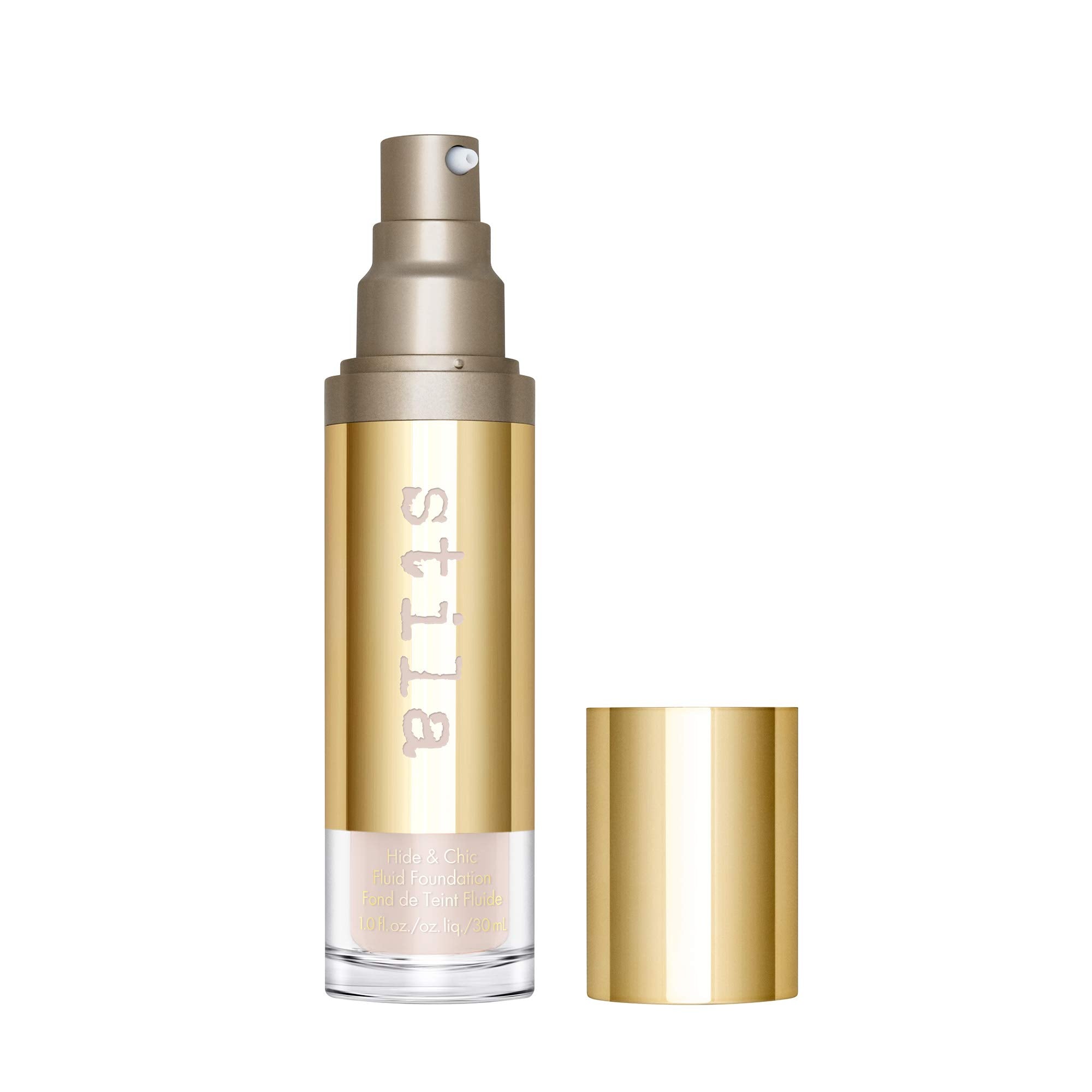 stila Hide and Chic Liquid Foundation Makeup, Light/medium 1 Yellow Undertones