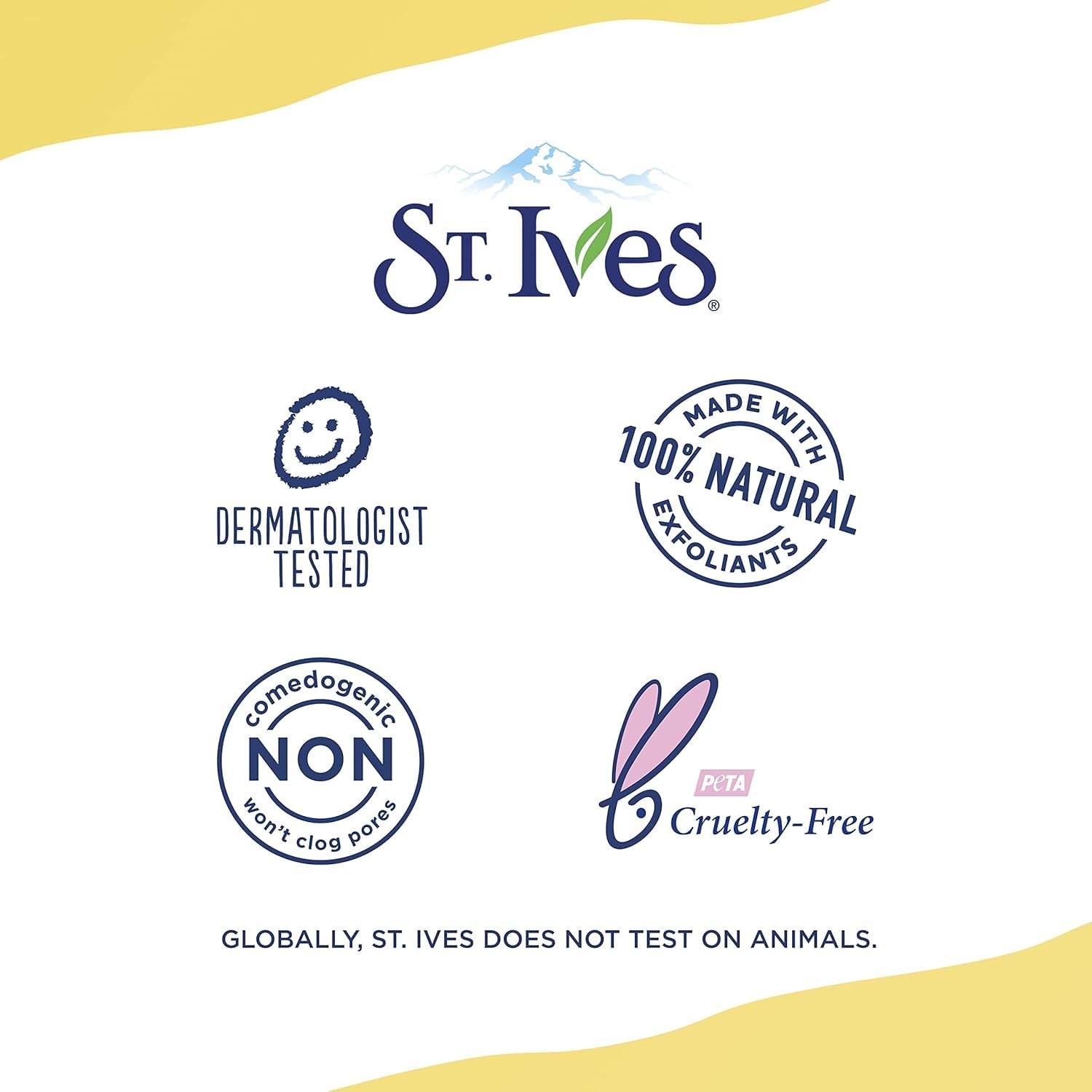 ST. Ives Blemish Control Apricot Scrub, 150 ml, Pack of 2 - Deep Cleansing, Exfoliating Formula with 100% Natural Exfoliants for Clearer, Radiant Skin and Effective Blemish Control