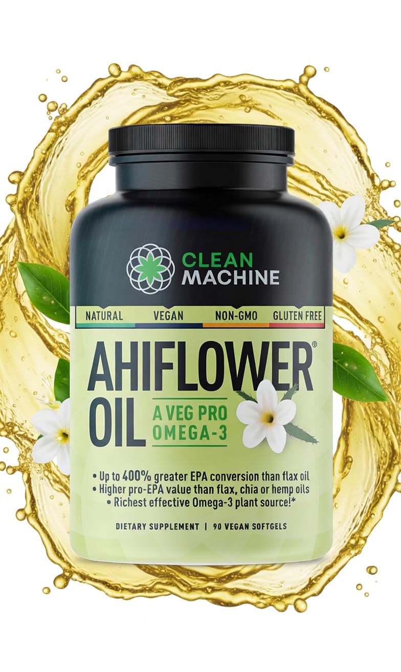 Vegan Fish Oil Alternative - Award Winning Omega 3, DHA, EPA and GLA Supplement - Plant Based Omegas - 4X Better Than Flax, Chia & Hemp - Contains GLA not Found in Algae - 90 Vegan softgels
