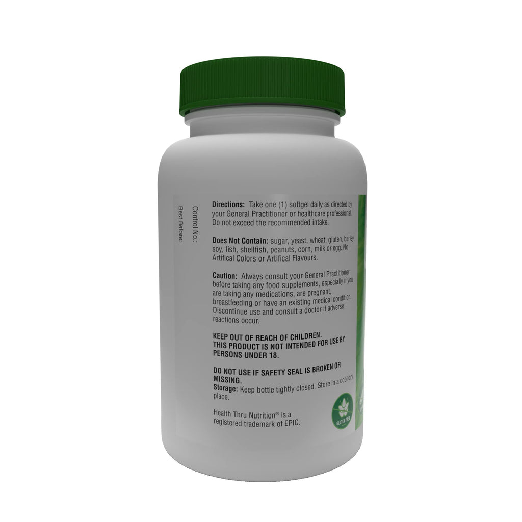 Vitamin D3 2000IU 50mcg Cholecalciferol | Mini Softgels for Maximum Benefit | 3rd Party Tested | Non-GMO USP Grade in Organic EVOO | Immune Health Support | By Health Thru Nutrition (Pack of 365)