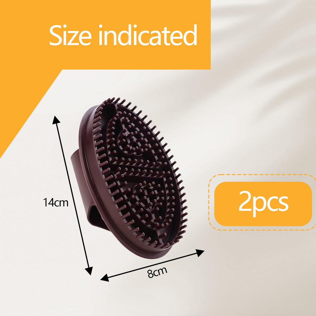 2 PCS Meridian Brush Massage Brush, Acupressure Meridian Massage Brush