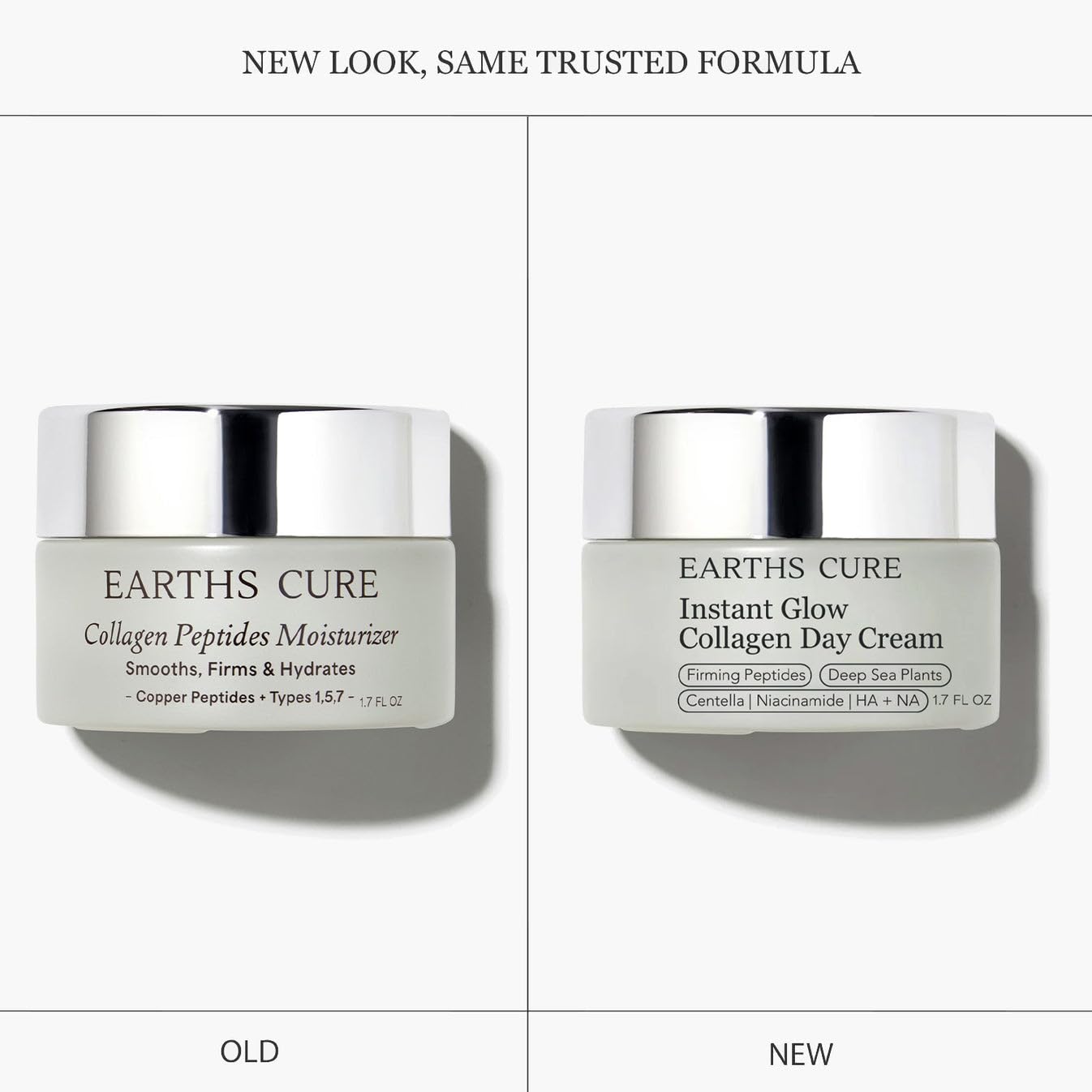 EarthsCure Nano Peptide Moisturizer for Face (2oz) - Natural Cream to Hydrate and Smooth. Contains Nano Peptides, Anti-Oxidants & Hyaluronic Acid to Lift and Plump. For Sensitive Skin.