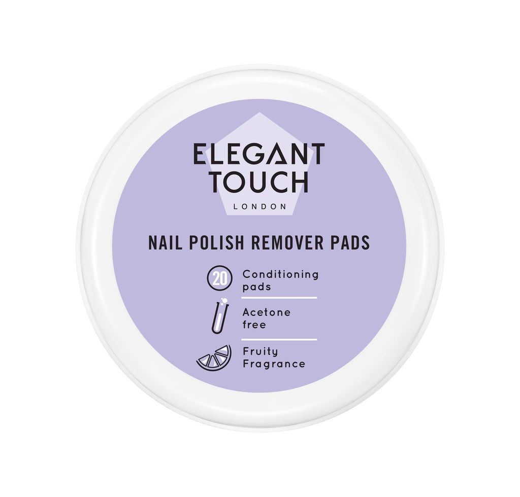 Elegant Touch Nail Polish Remover Pads (with different ingredients and packaging)