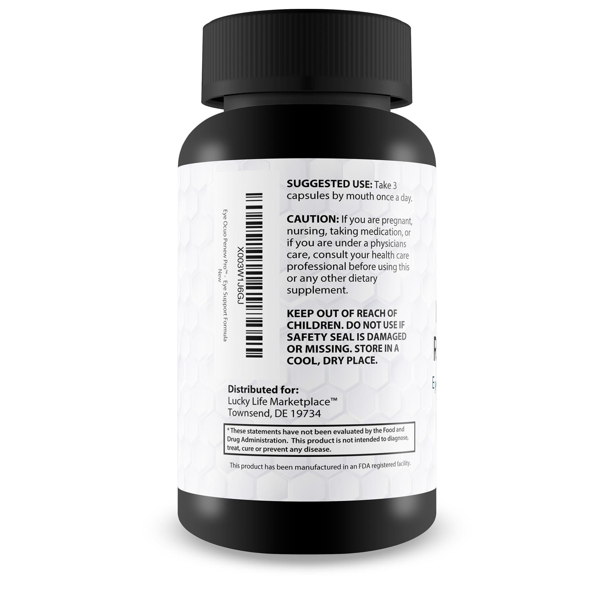 Eye Ocuo Renew Pro - Eye Health Support - Promote Healthy Eyesight Day & Night with Vision Supplements - Help Reduce Strain, Pressure, Blurred Vision with Pro Vision Vitamins, Minerals, & Herbs