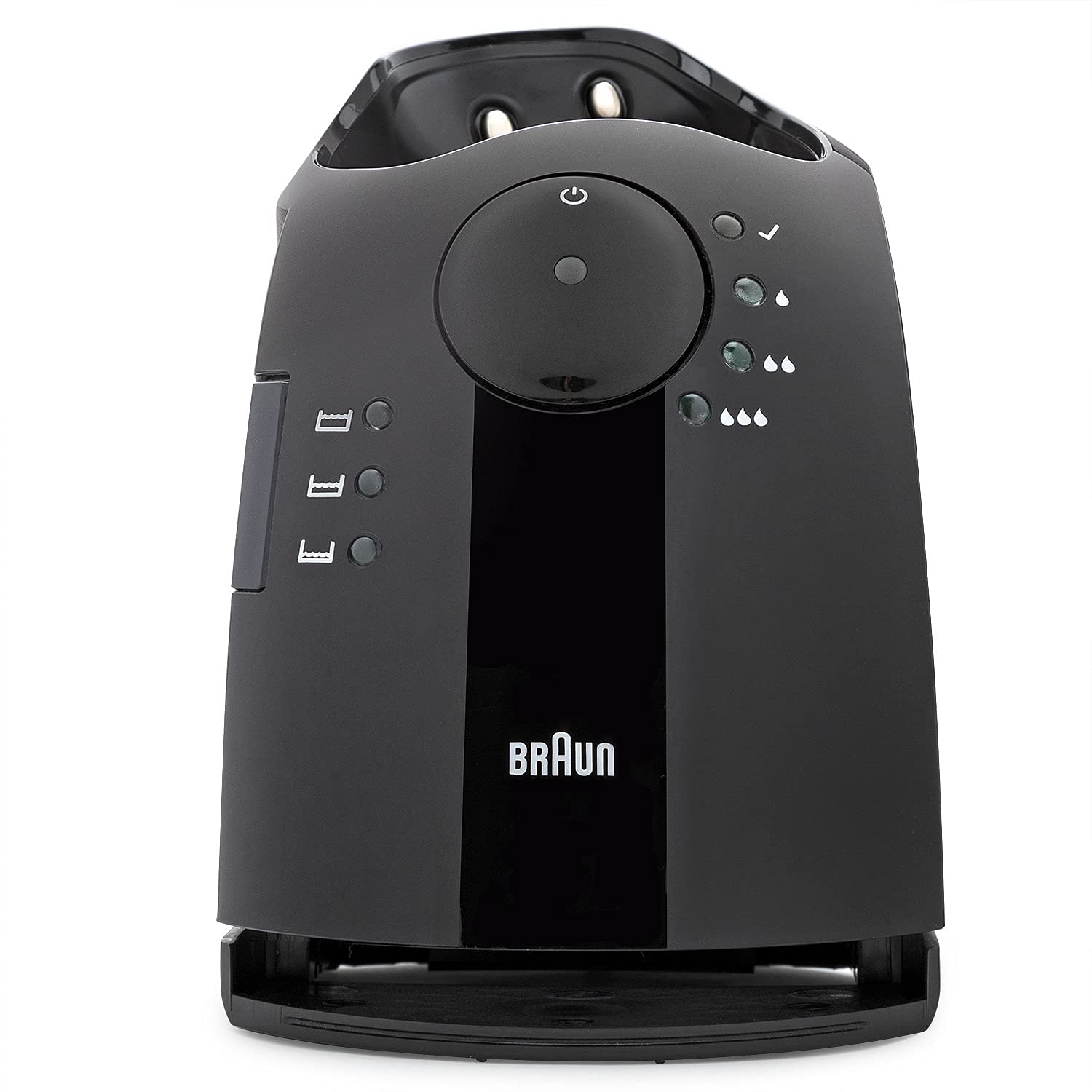Braun Replacement Clean & Charge Base for Pulsonic and Select Series 7 Shavers (types 5671, 5673, 5674, 5692, 5693, 5694, 5695, 5696, 5697 only) Removable cord not included. Use your existing cord