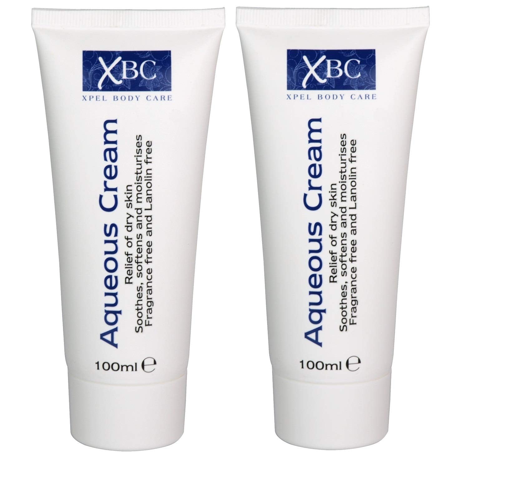 XBC Body Care Aqueous Cream 100ml. Twin Pack