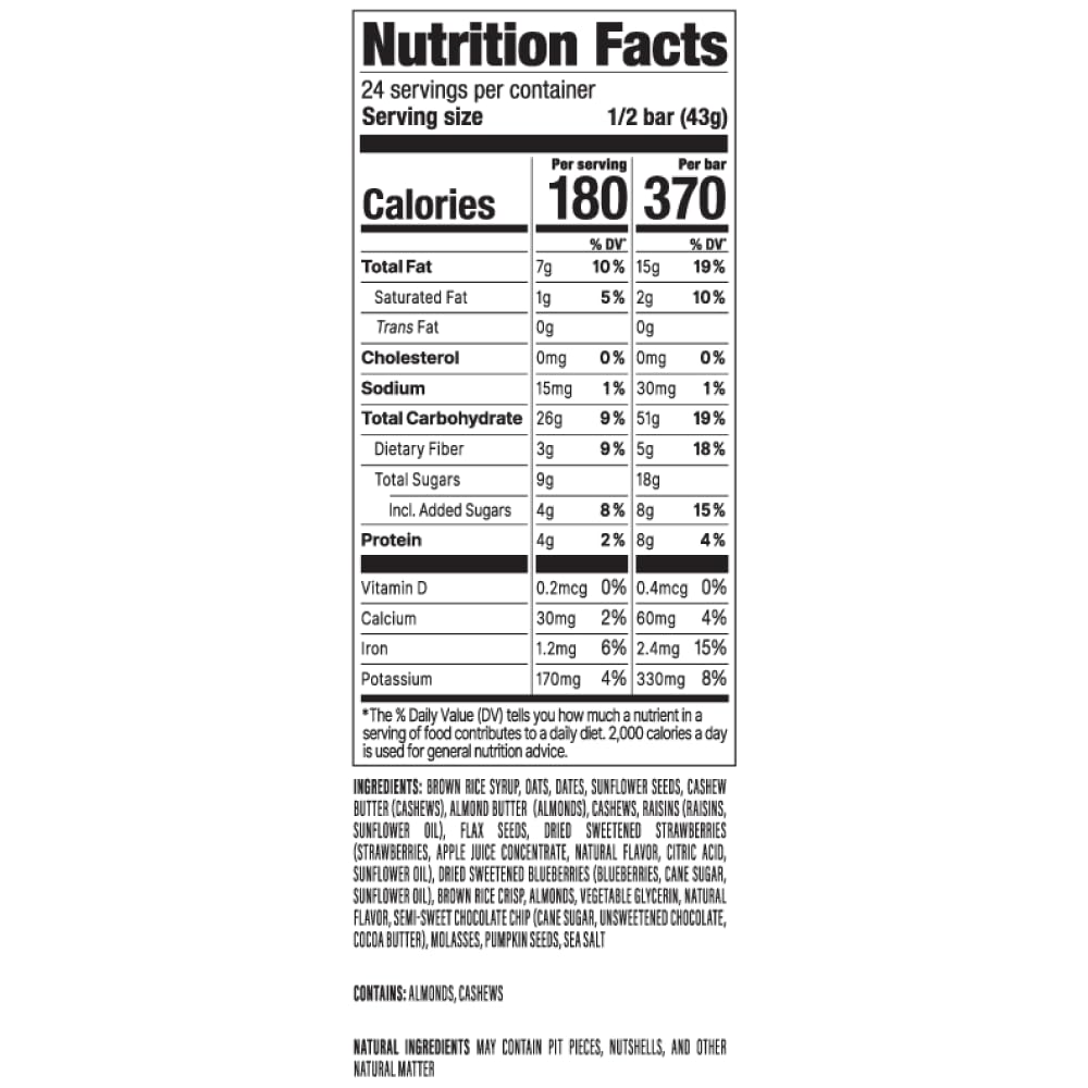 PROBAR MEAL Bar – Plant Based Meal Replacement Bar with Whole Food Ingredients, Oats, Nuts & Seeds, Vegan, Gluten Free, Non-GMO Nutrition Bar for Breakfast, Travel & On-the-Go Energy (Wholeberry Blast, 12 Count)