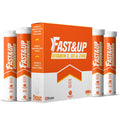 Fast&Up Vitamin C, Vitamin D & Zinc - 80 Effervescent Tablets (4 X 20) - Saver Multipack - Complete Immunity Booster - One Daily - Orange Flavour