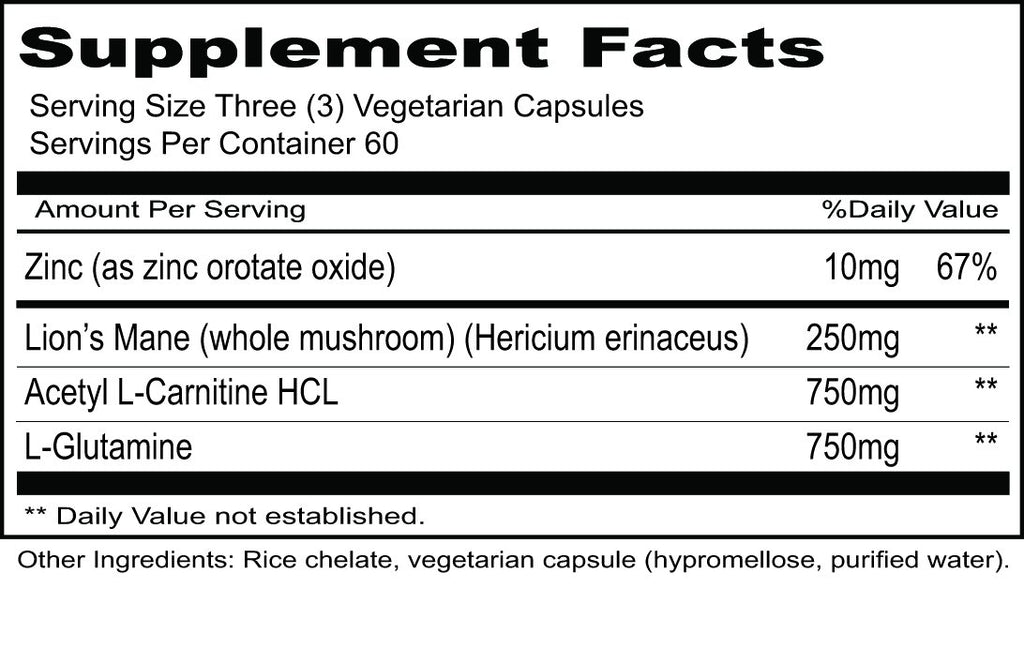 Priority One Vitamins SIBO-Rebuild 180 Vegetarian Capsules Support for Nerve and Intestinal Lining Health.* Exclusive Formulation by Dr. Mona Morstein Clinical Strength