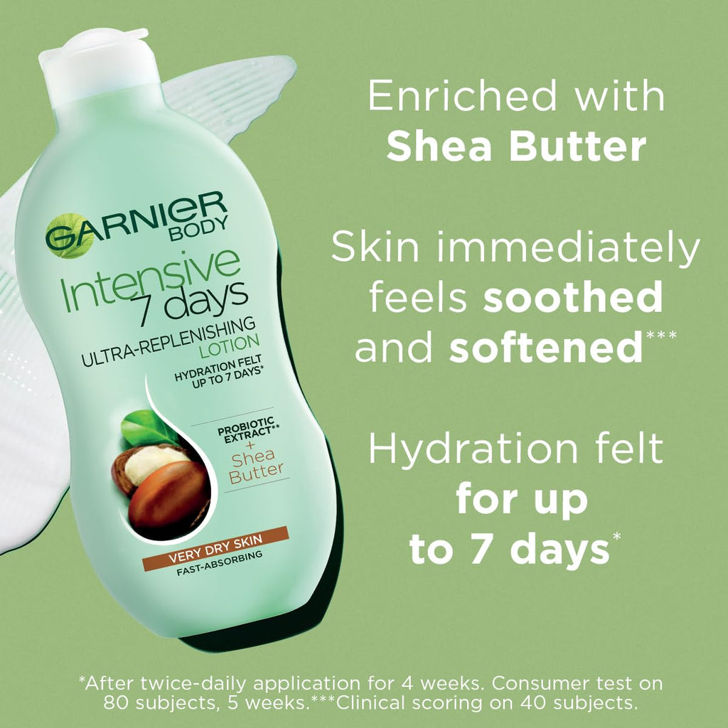 Garnier Intensive 7 Days Shea Butter Probiotic Very Dry Skin Lotion 400ml