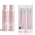 SKNBODY Hair Identifier Spray with Dermaplaner Set 2 Pack, Facial Hair Removal Kit with 4 Razors for Face Shaving and Dermaplaning