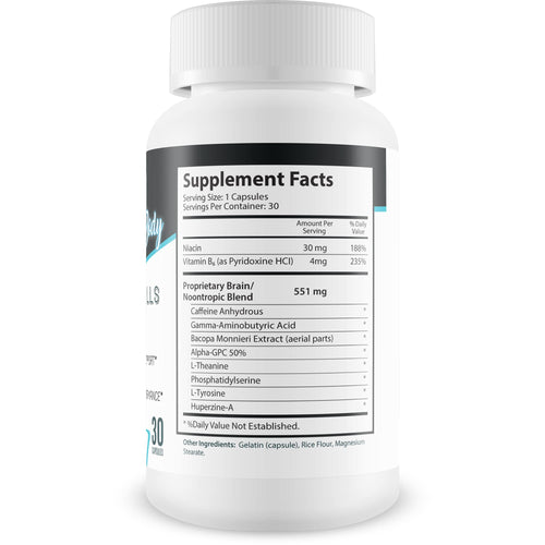 Amazin Brain Pills - Focus - Memory - Clarity - Advanced Cognitive Support - Enriches Mental Performance - Amazin Brain Supplement for Amazin Brain Support - Nootropics Brain Enhancement