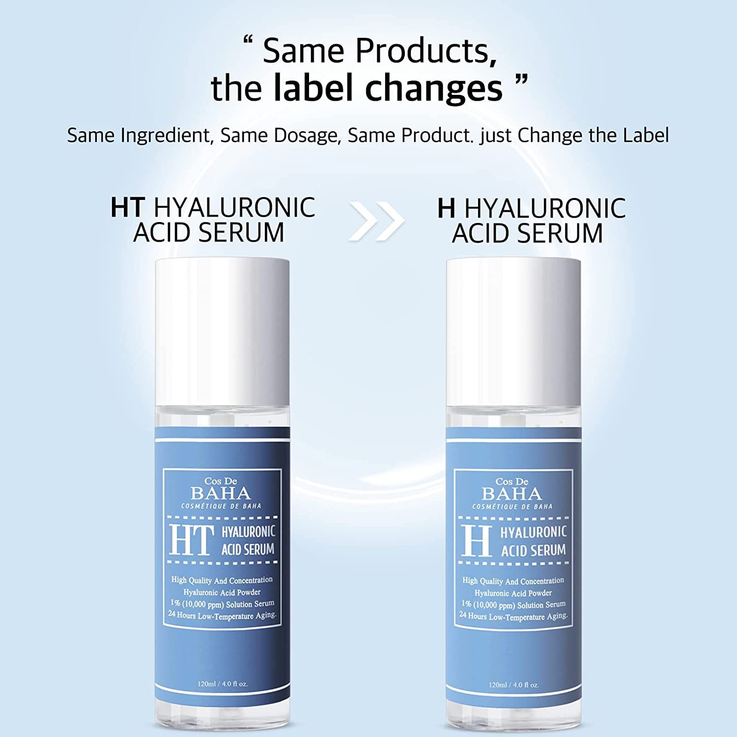 Cos De Baha Hyaluronic Acid Serum 120ml