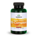 Swanson Super Stress B-Complex Energy and Wellness Supplement for Busy Adults Seeking Daily Vitamin B Support (240 Capsules)