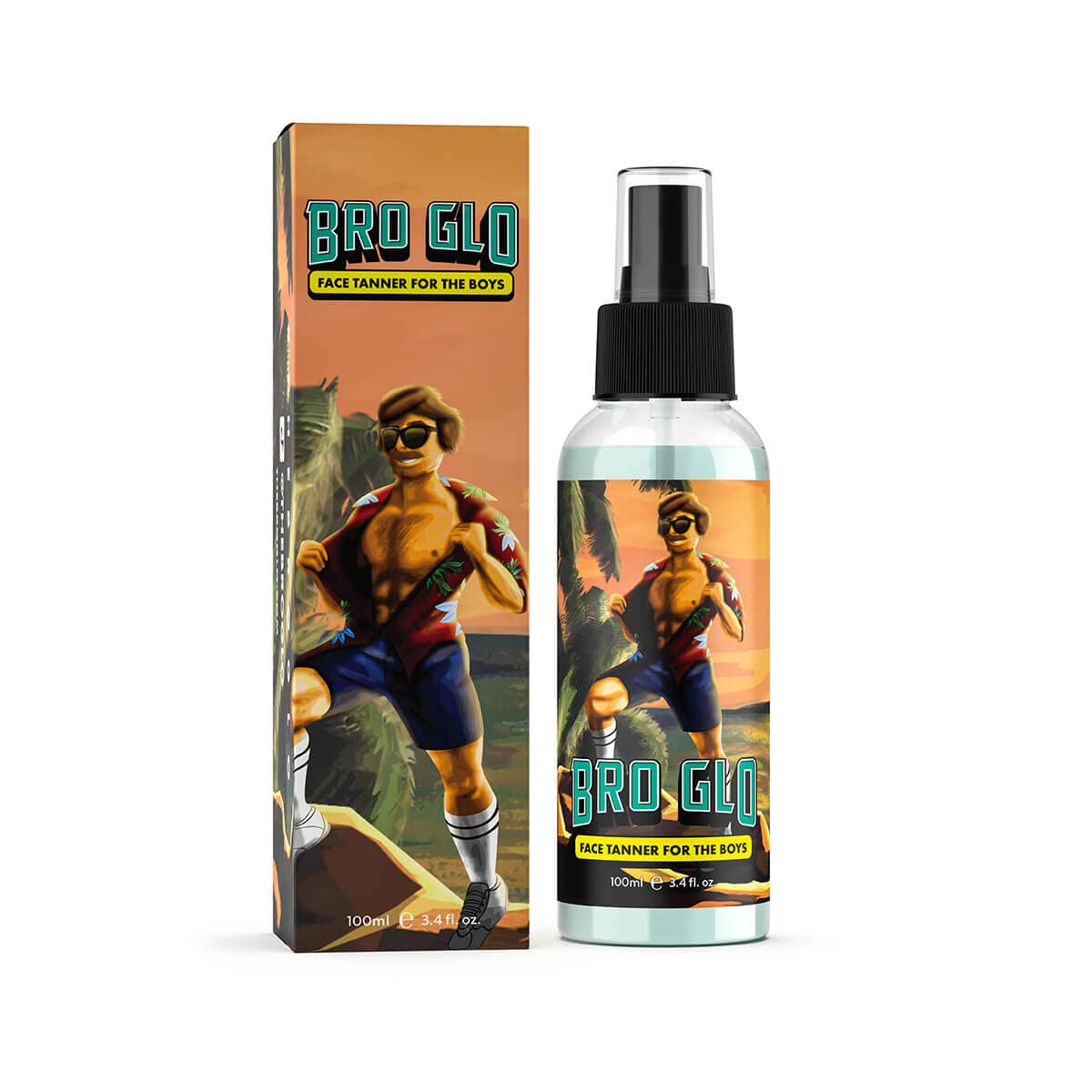 Bro Glo Self Tanner for Men King Bundle