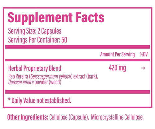 Beljanski® Products - Pao V FM® - Natural Cellular Defense - 100 Capsules