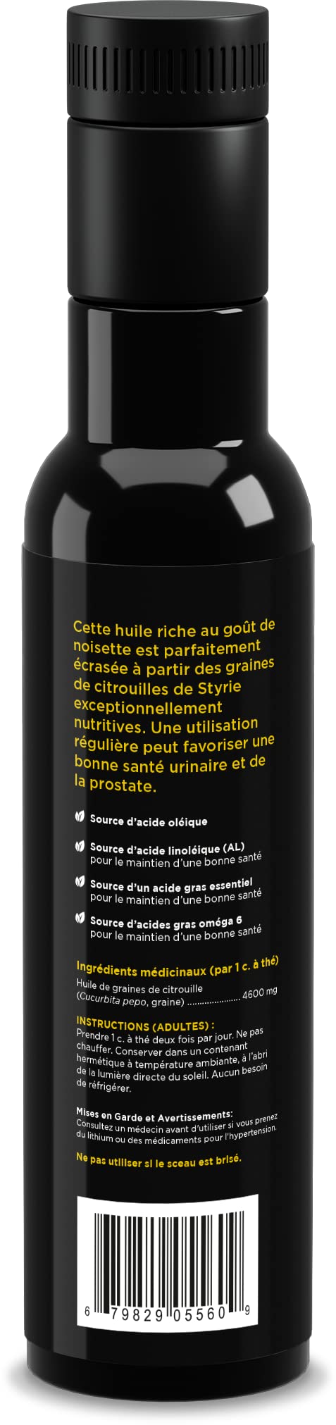 Activation Products, Perfect Press Styrian Pumpkin Oil – Powerful Antioxidant Pumpkin Seed Supplement – Organic, Vegan Liquid Pumpkin Seed Oil for Prostate, Bladder and Kidney Health, 250ml / 8 Fl.Oz.