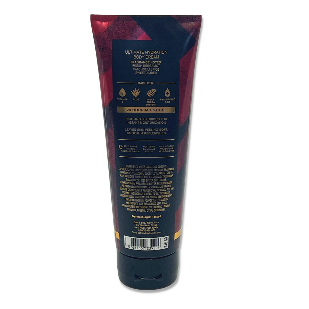 Bath & Body Works Classic Flannel - 2 pc Bundle - Body Spray & Body Cream - Men's Collection