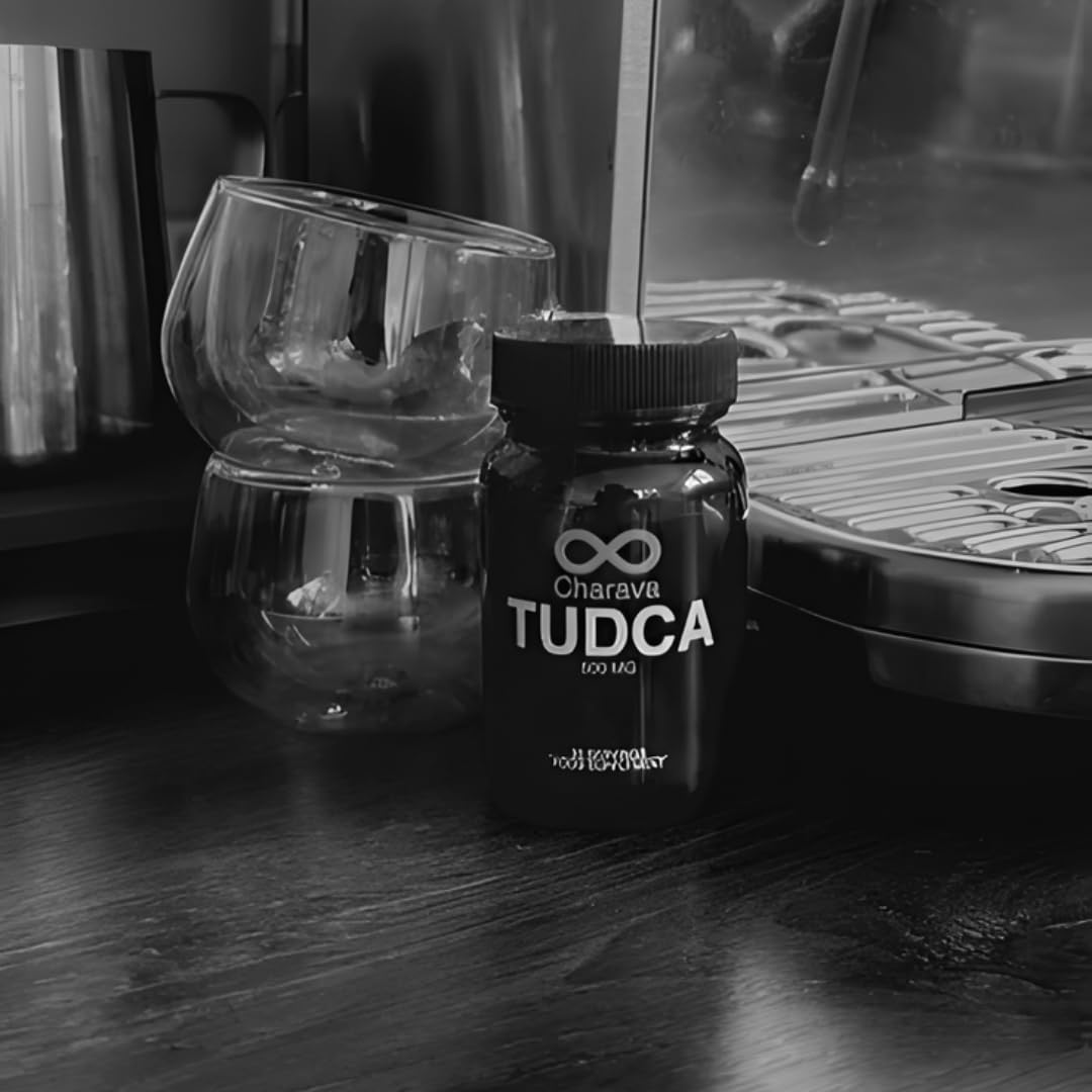 Charava Tudca Supplement 500mg - 30 Vegetarian Capsules, UK 3rd Party Tested for Liver Health Detox & Cleanse, Bile Salts Supplement Powder, Original UK, GMP Certified