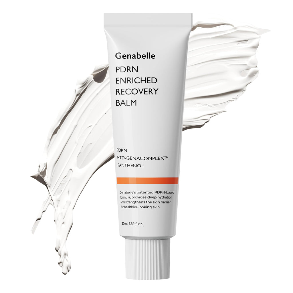 Genabelle PDRN Enriched Recovery Balm –5,000 ppm PDRN & 10,000 ppm Panthenol Soothing Repair Cream for Sensitive Skin, Hydration & Barrier Strengthening, Glass Skin, Korean Skincare-50ml (1.69 fl.oz)