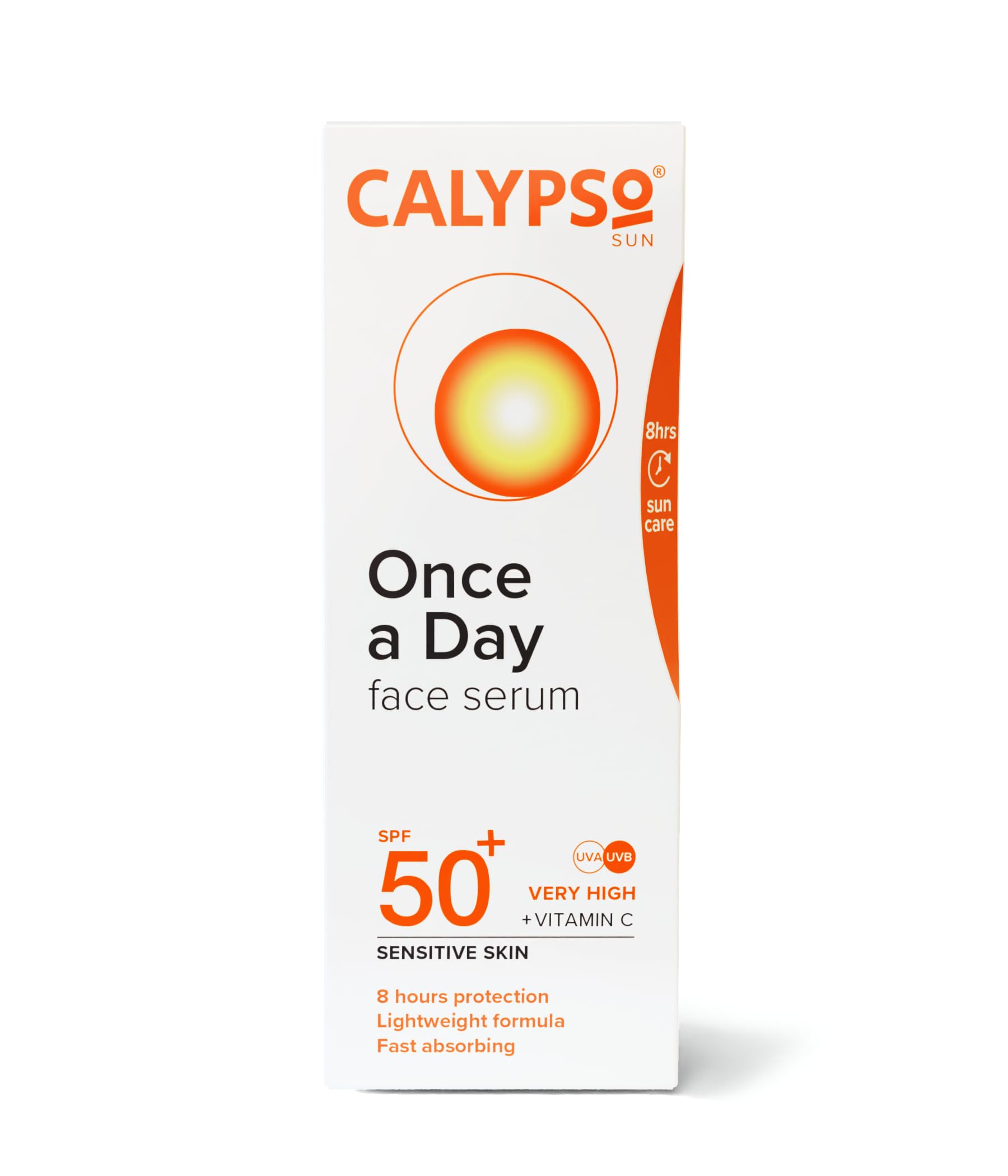 Calypso Once-a-Day Serum SPF50+, Vitamin C Serum for Face and Neck