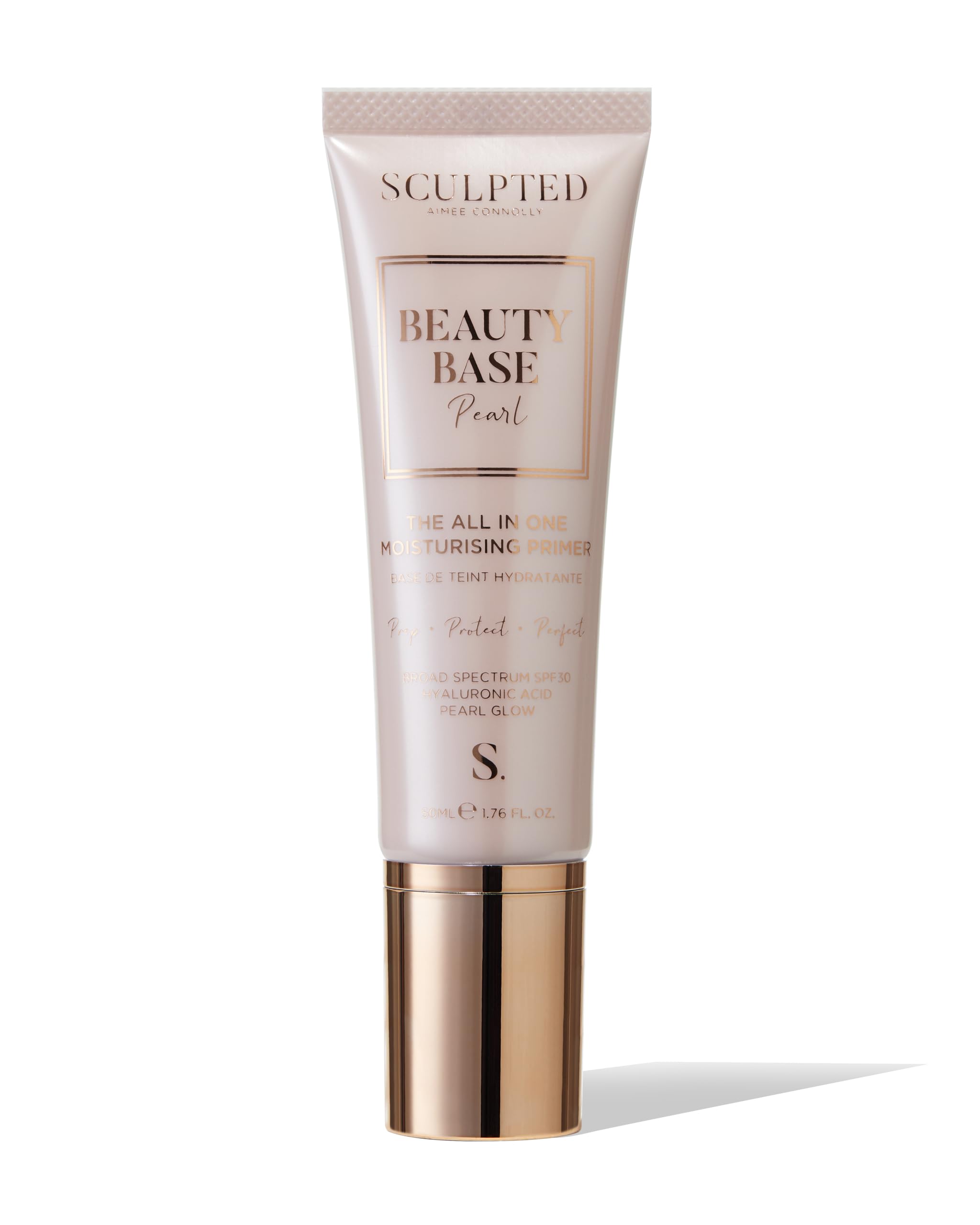 Sculpted By Aimee Beauty Base Pearl Primer - Radiant, Hydrating, SPF30 Protection, Pearl Finish, Unisex