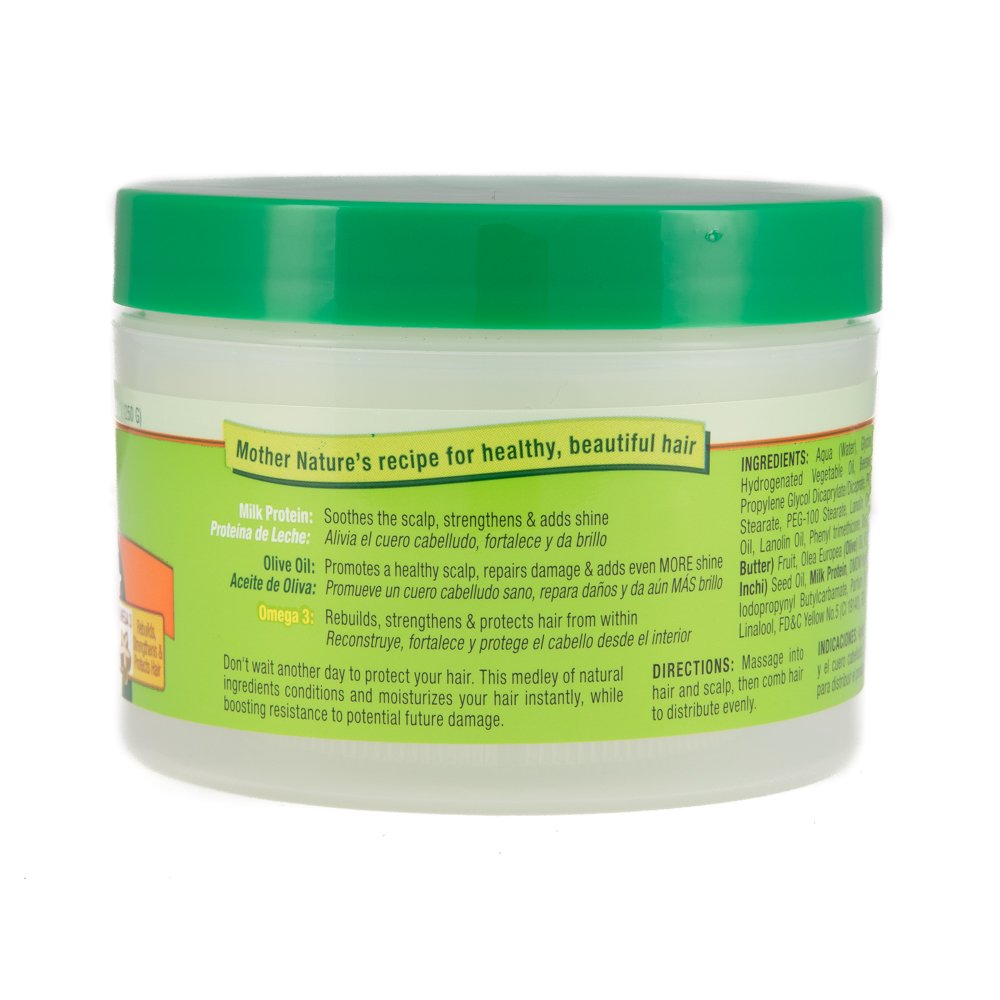 Milk Protein & Olive Oil Hair Strengthening Creme Leave-In Hair Protector Strengthens and Repairs All Types of Damage for Soft, Healthy, Manageable Hair - Sofn’Free GroHealthy - Single