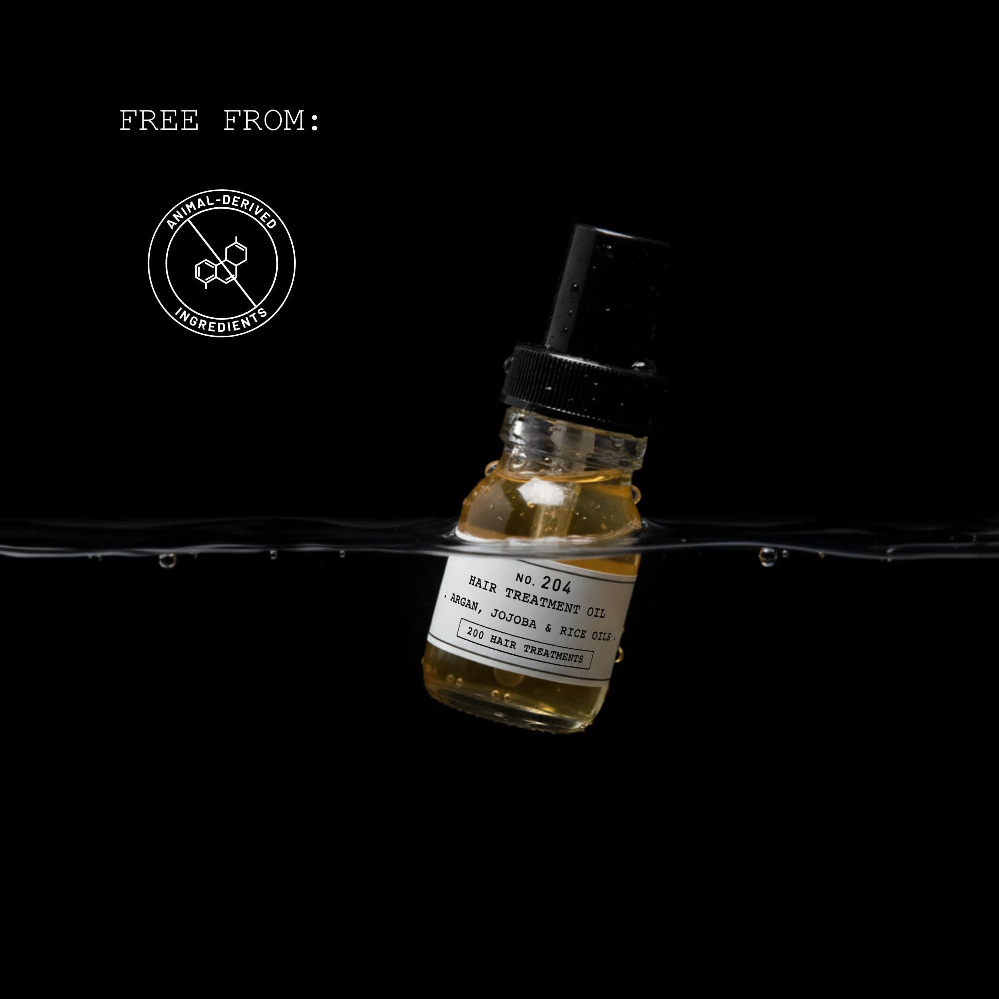 DEPOT No. 204 Hair Treatment Oil | Anti-Frizz Leave-In Oil, 1.01 Fl Oz