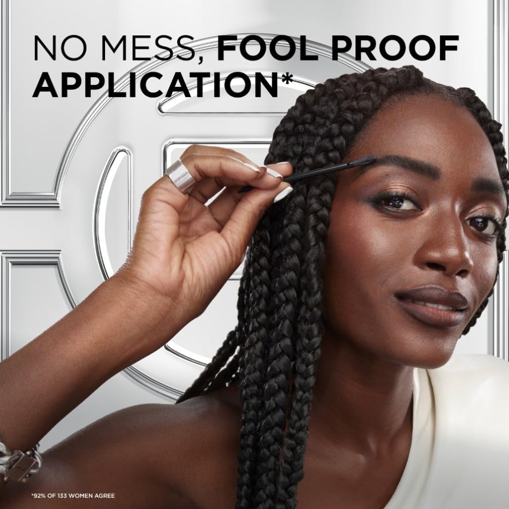 L'Oréal Paris, Semi-Permanent Eyebrow Tint, Lasts up to 5 Weeks, Visible Results in 5 Minutes, Up to 10 Uses, Ammonia Free, Brow colour, Shade: 7.0 Dark Blonde