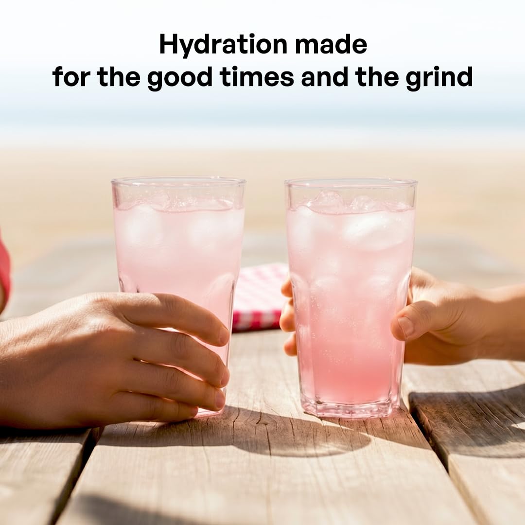 KEY NUTRIENTS Selenium Multivitamin Electrolytes Powder No Sugar - Fresh Pink Lemonade Electrolyte Powder - Endurance & Energy Supplement - Hydration Powder - No Calories - 90 Servings - Made in USA