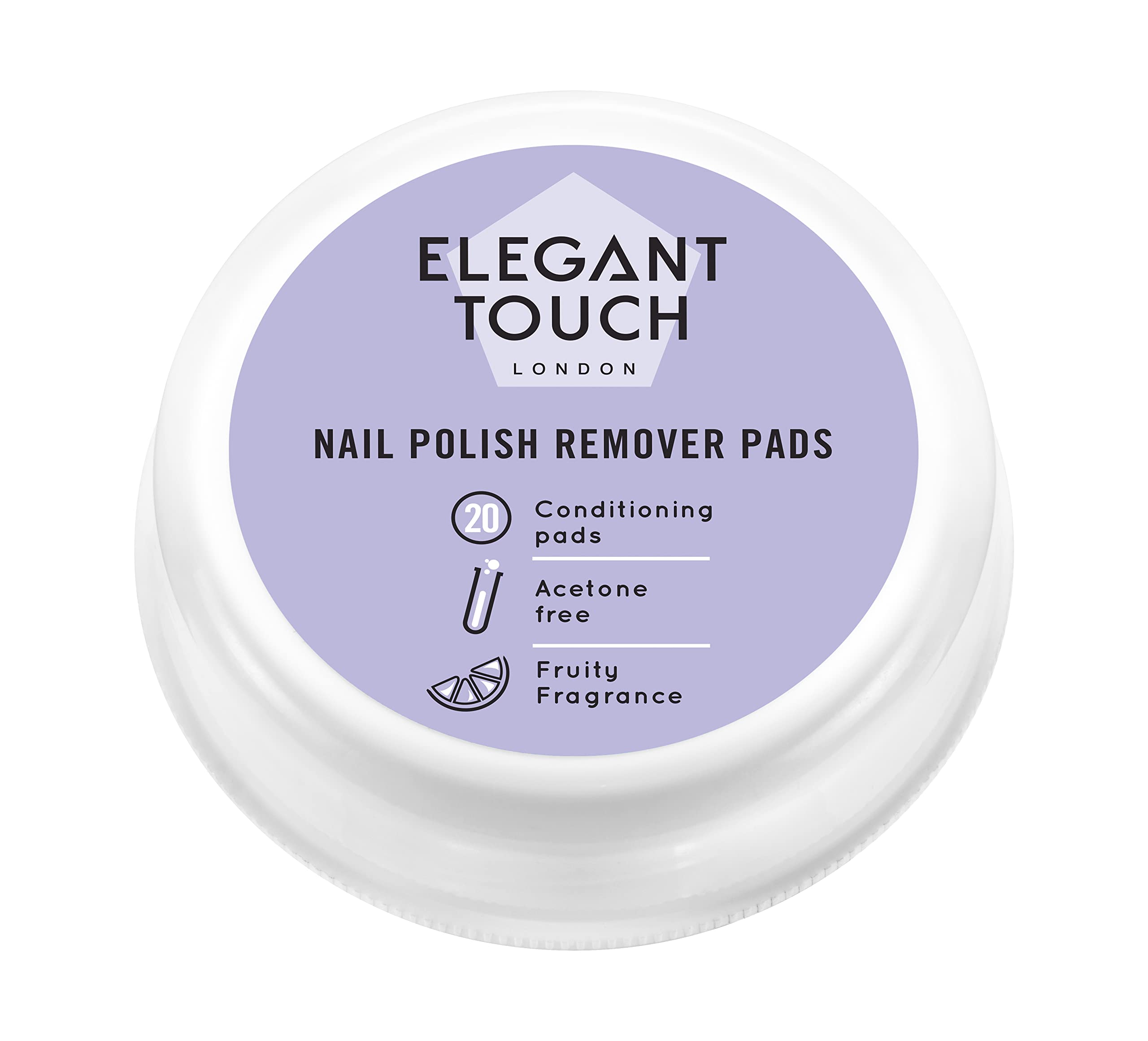 Elegant Touch Nail Polish Remover Pads (with different ingredients and packaging)